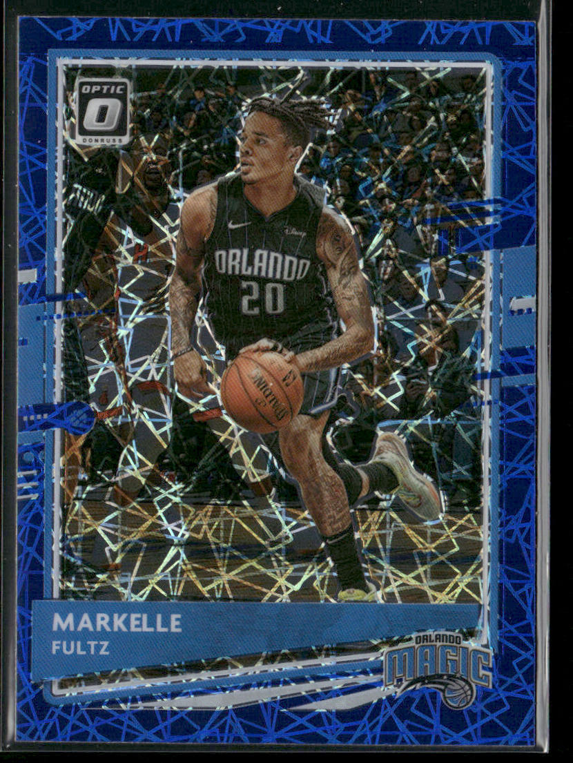 Markelle Fultz 2020-21 Donruss Optic Blue Velocity #9 Orlando Magic