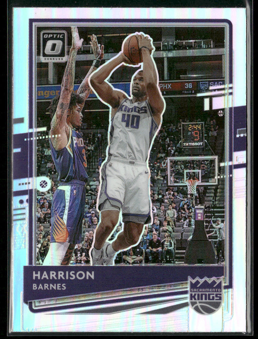 Harrison Barnes 2020-21 Donruss Optic Holo #35 Sacramento Kings