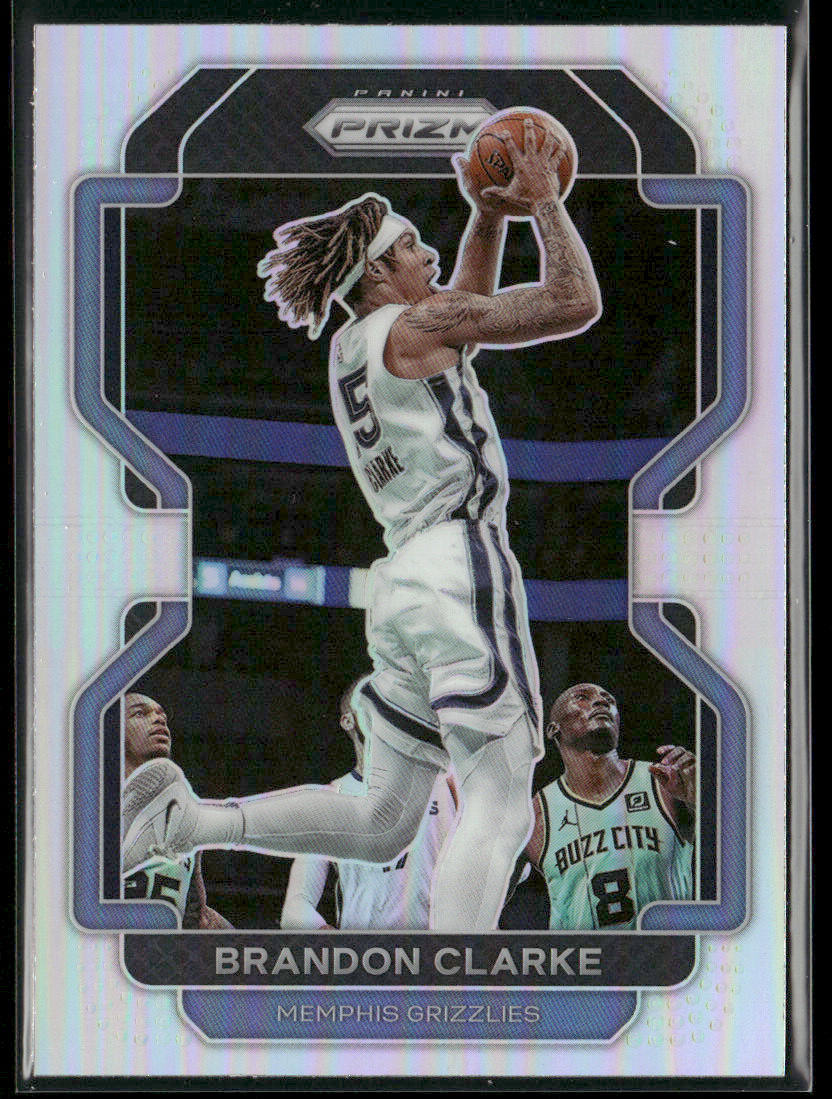 Brandon Clarke 2021-22 Panini Prizm Silver #77 Memphis Grizzlies
