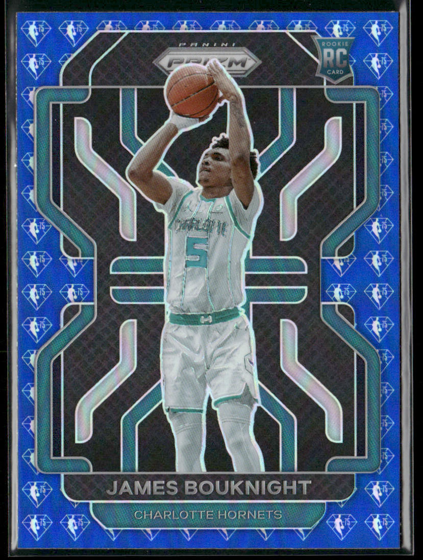James Bouknight 2021-22 Panini Prizm NBA 75th Anniversary #311 RC Hornets