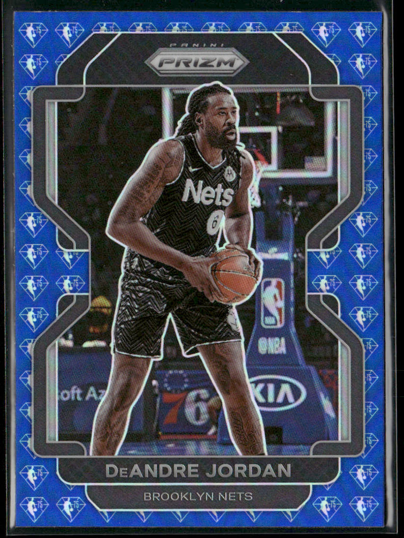 DeAndre Jordan 2021-22 Panini Prizm NBA 75th Anniversary #2 Brooklyn Nets