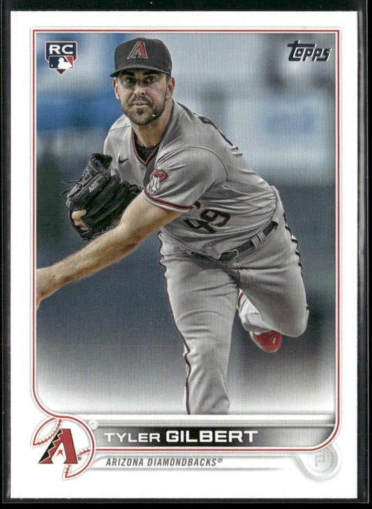 Tyler Gilbert 2022 Topps #130b RC Arizona Diamondbacks