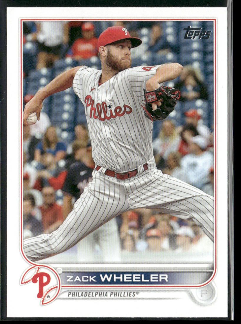 Zack Wheeler 2022 Topps #249 Philadelphia Phillies