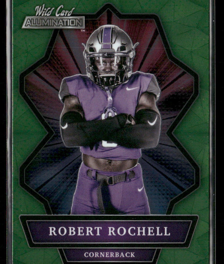 Robert Rochell 2021 Wild Card Alumination Green #ABC-60 Central Arkansas Bears