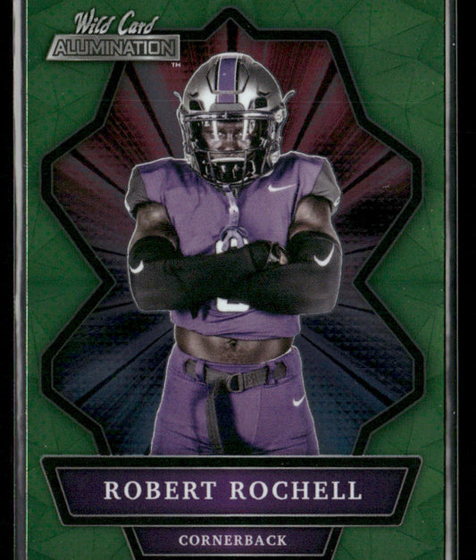 Robert Rochell 2021 Wild Card Alumination Green #ABC-60 Central Arkansas Bears