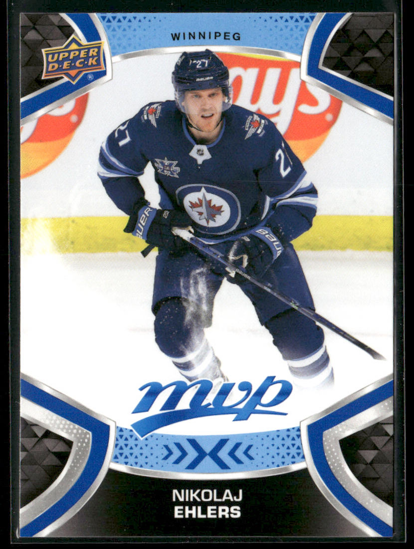 Nikolaj Ehlers 2021-22 Upper Deck MVP Blue #144 Winnipeg Jets