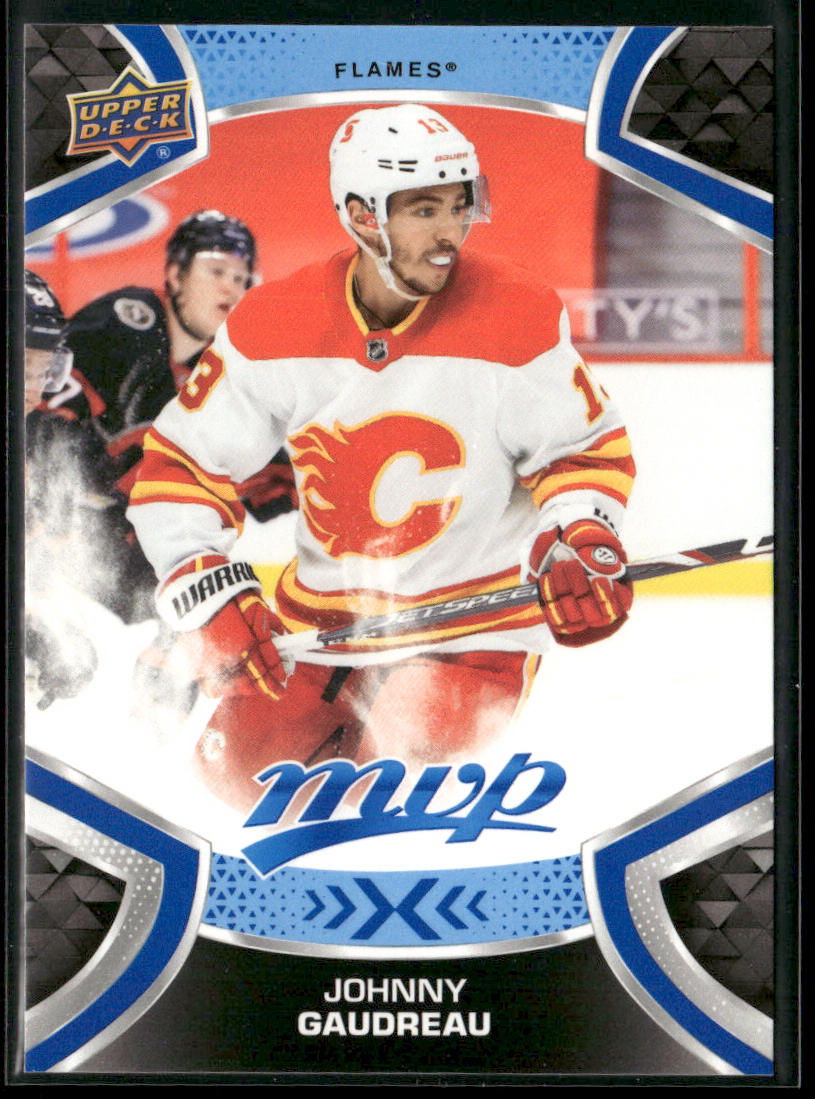 Johnny Gaudreau 2021-22 Upper Deck MVP Blue #183 Calgary Flames