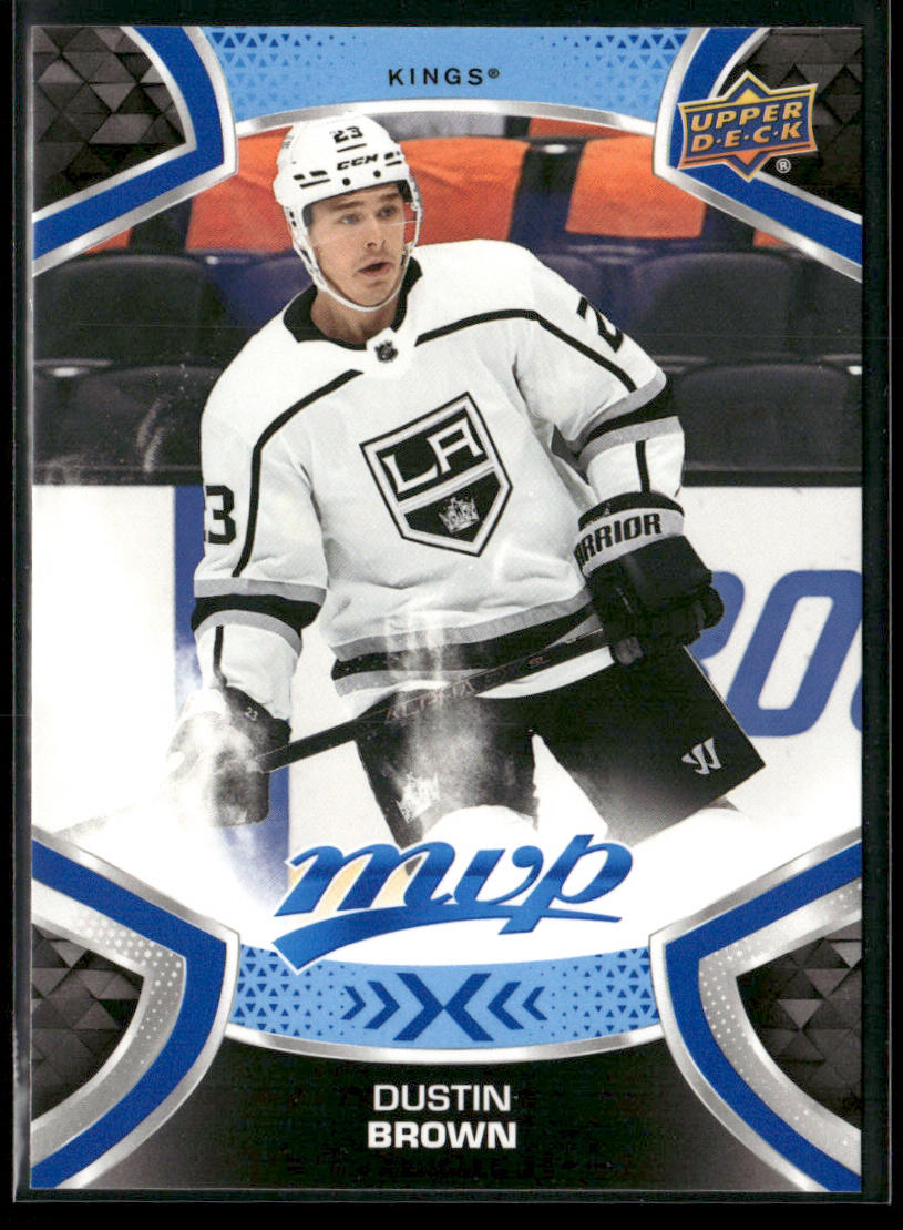 Dustin Brown 2021-22 Upper Deck MVP Blue #134 Los Angeles Kings