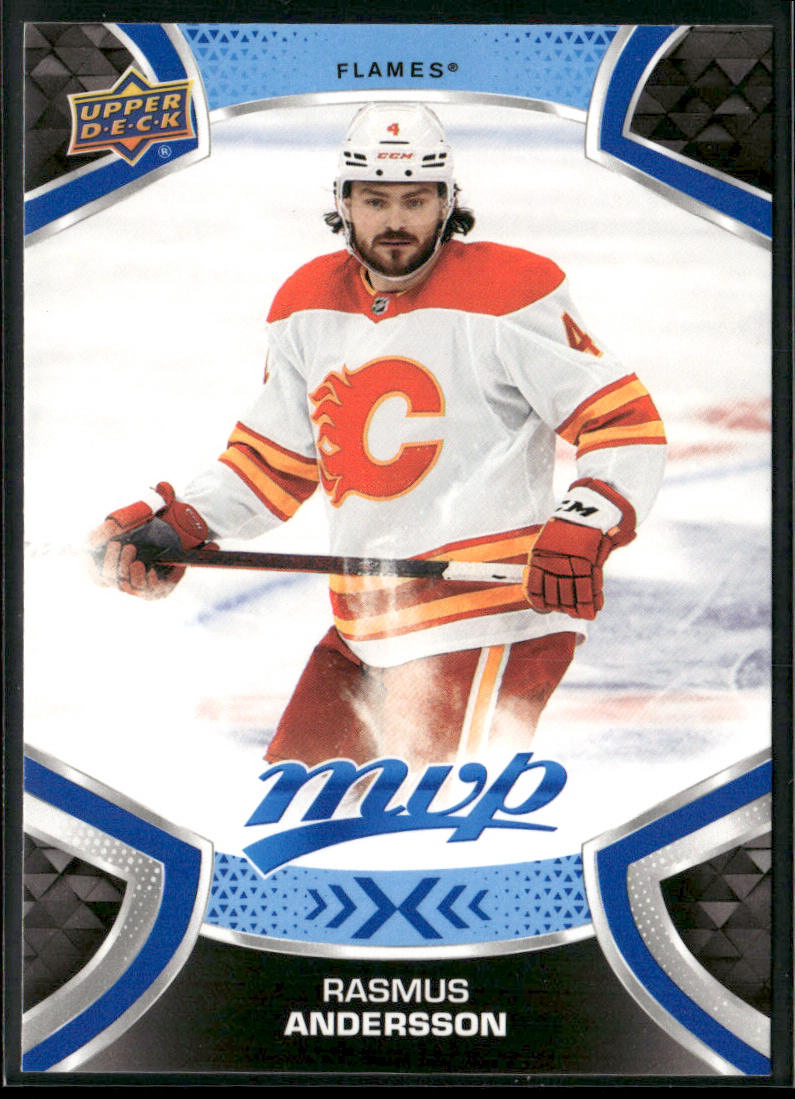 Rasmus Andersson 2021-22 Upper Deck MVP Blue #115 Calgary Flames