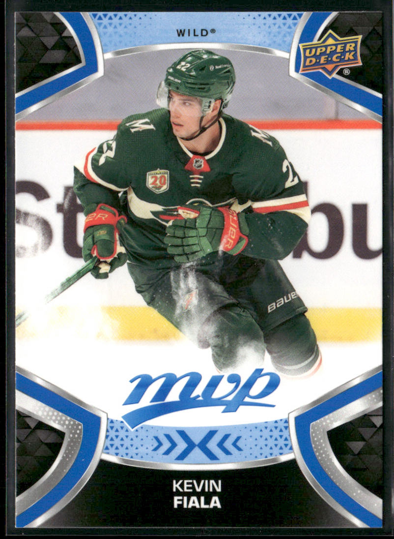 Kevin Fiala 2021-22 Upper Deck MVP Blue #41 Minnesota Wild front