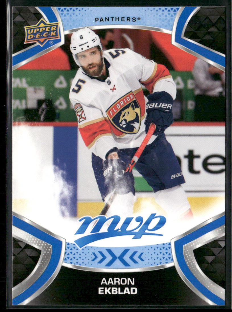 Aaron Ekblad 2021-22 Upper Deck MVP Blue #85 Florida Panthers front