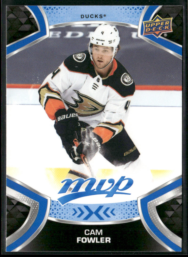 Cam Fowler 2021-22 Upper Deck MVP Blue #94 Anaheim Ducks front