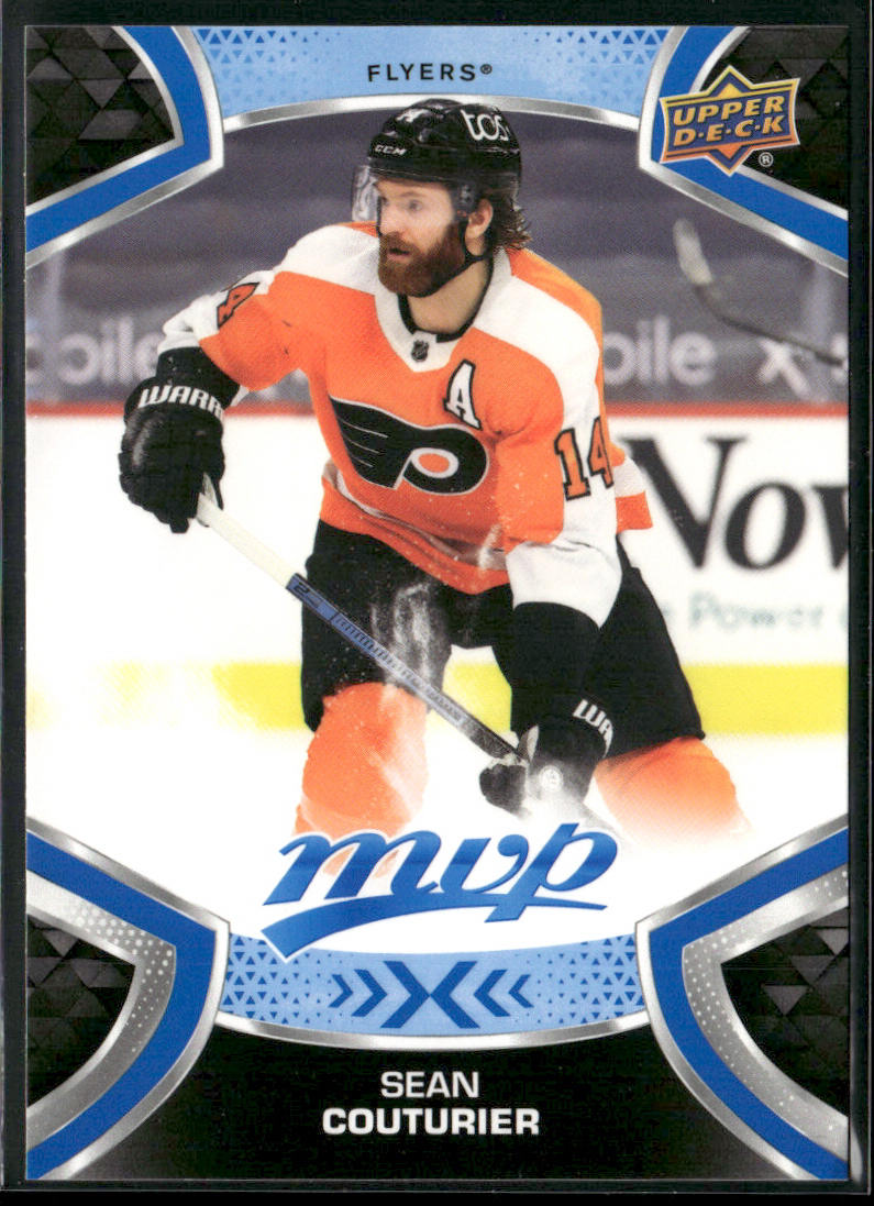 Sean Couturier 2021-22 Upper Deck MVP Blue #14 Philadelphia Flyers front