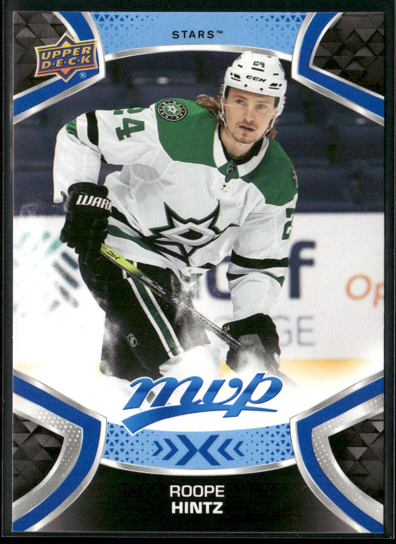 Roope Hintz 2021-22 Upper Deck MVP Blue #122 Dallas Stars