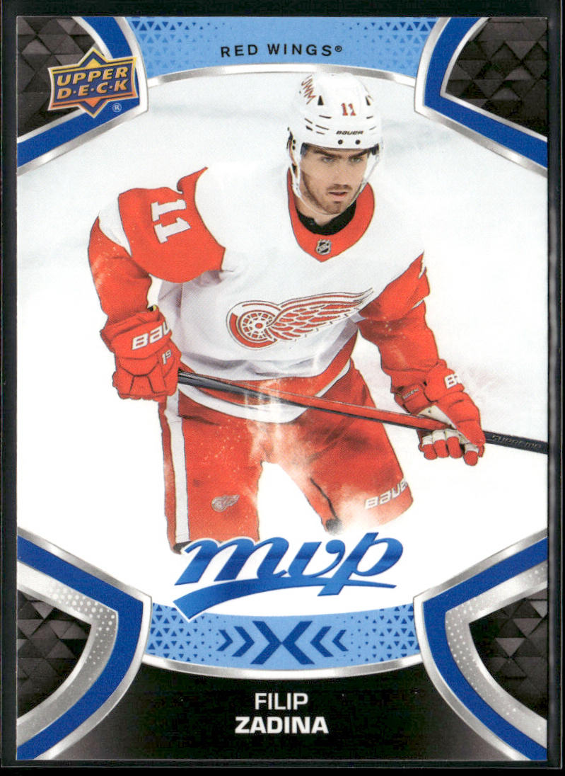 Filip Zadina 2021-22 Upper Deck MVP Blue #112 Detroit Red Wings