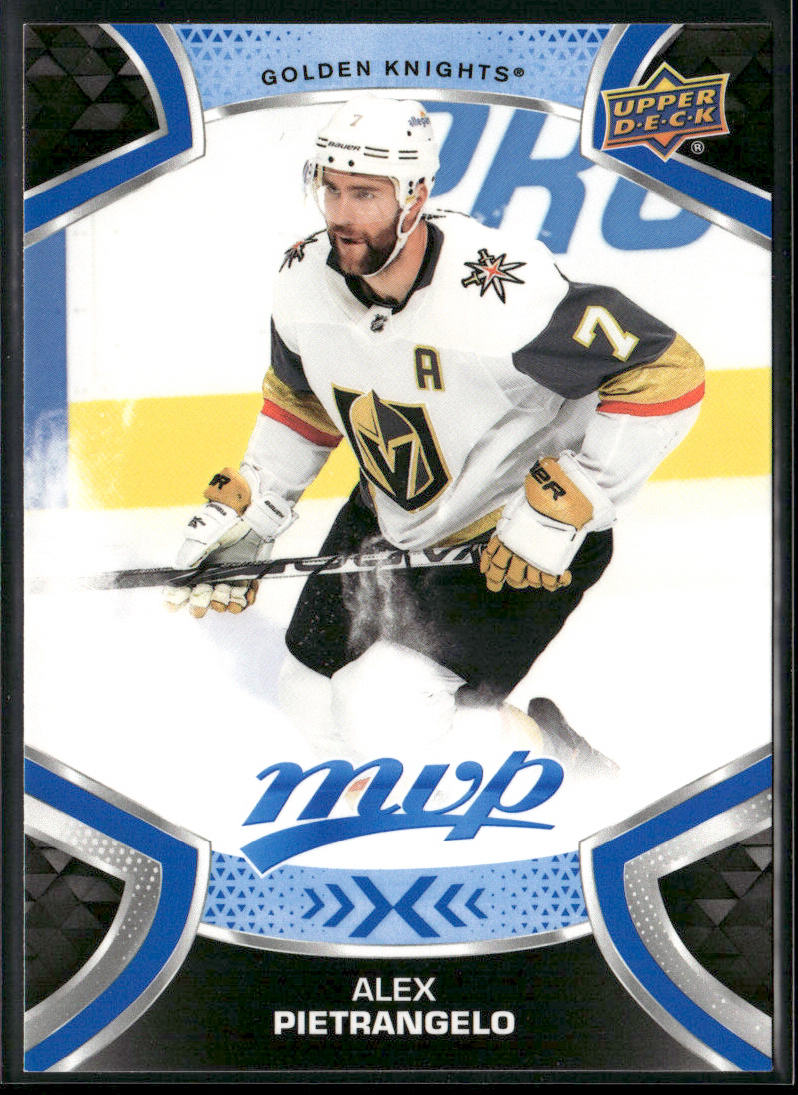 Alex Pietrangelo 2021-22 Upper Deck MVP Blue #7 Vegas Golden Knights