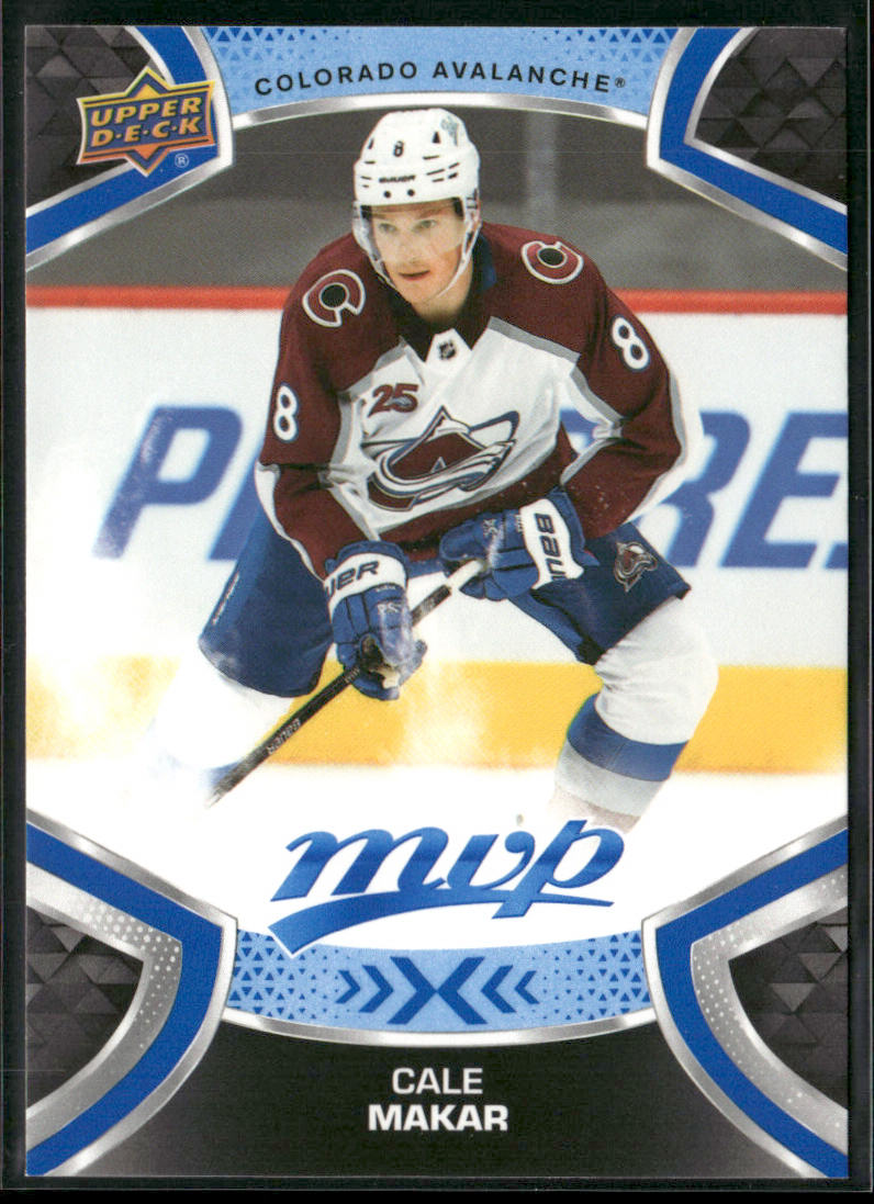Cale Makar 2021-22 Upper Deck MVP Blue #208 Colorado Avalanche