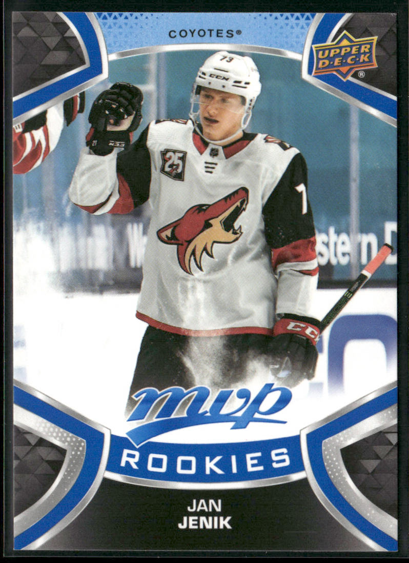 Jan Jenik 2021-22 Upper Deck MVP Blue #238 Arizona Coyotes