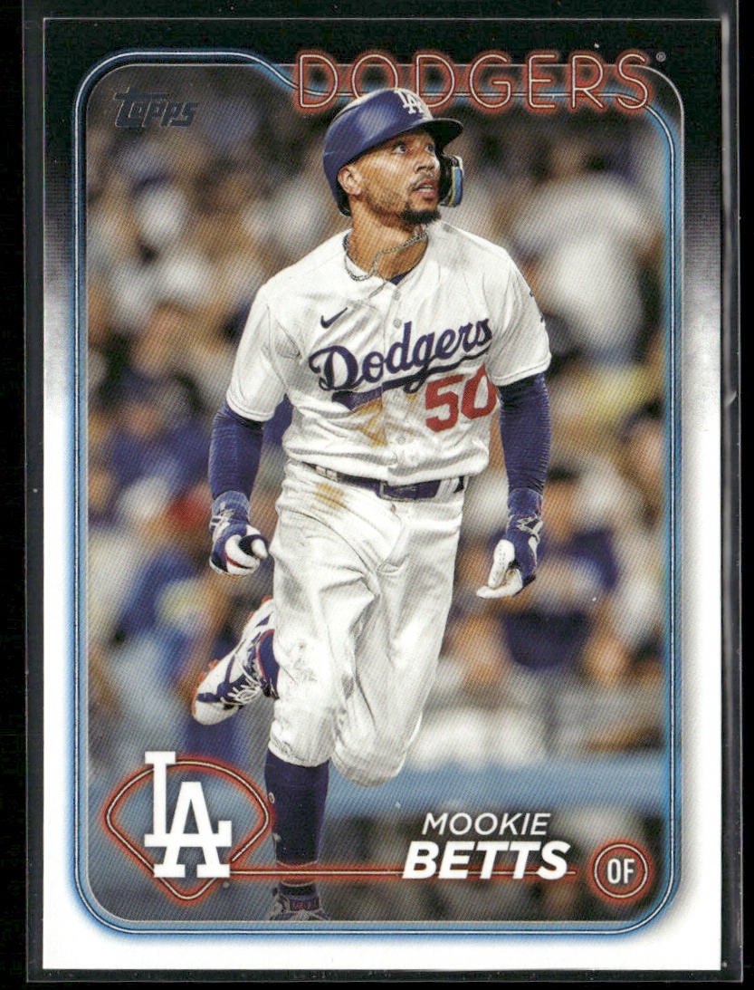 Mookie Betts 2024 Topps #250 Los Angeles Dodgers