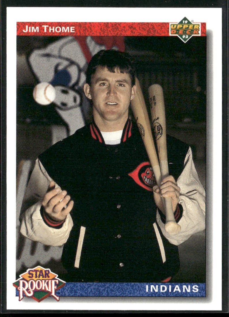 Jim Thome 1992 Upper Deck #5 Cleveland Indians front