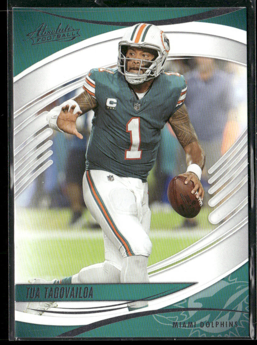 Tua Tagovailoa 2025 Panini Absolute Retail #41 Miami Dolphins