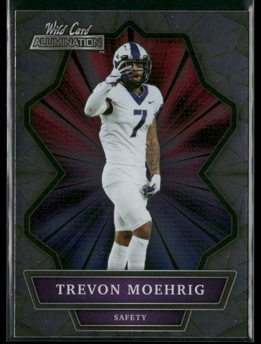 Trevon Moehrig 2021 Wild Card Alumination #ABC-64 TCU Horned Frogs