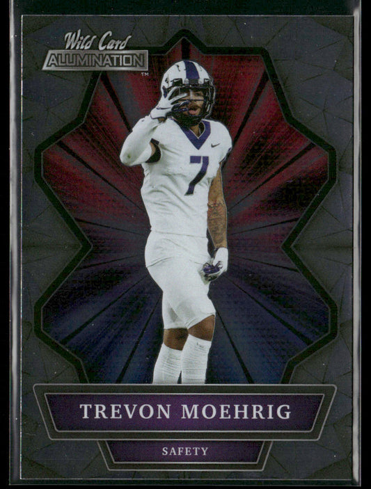 Trevon Moehrig 2021 Wild Card Alumination #ABC-64 TCU Horned Frogs