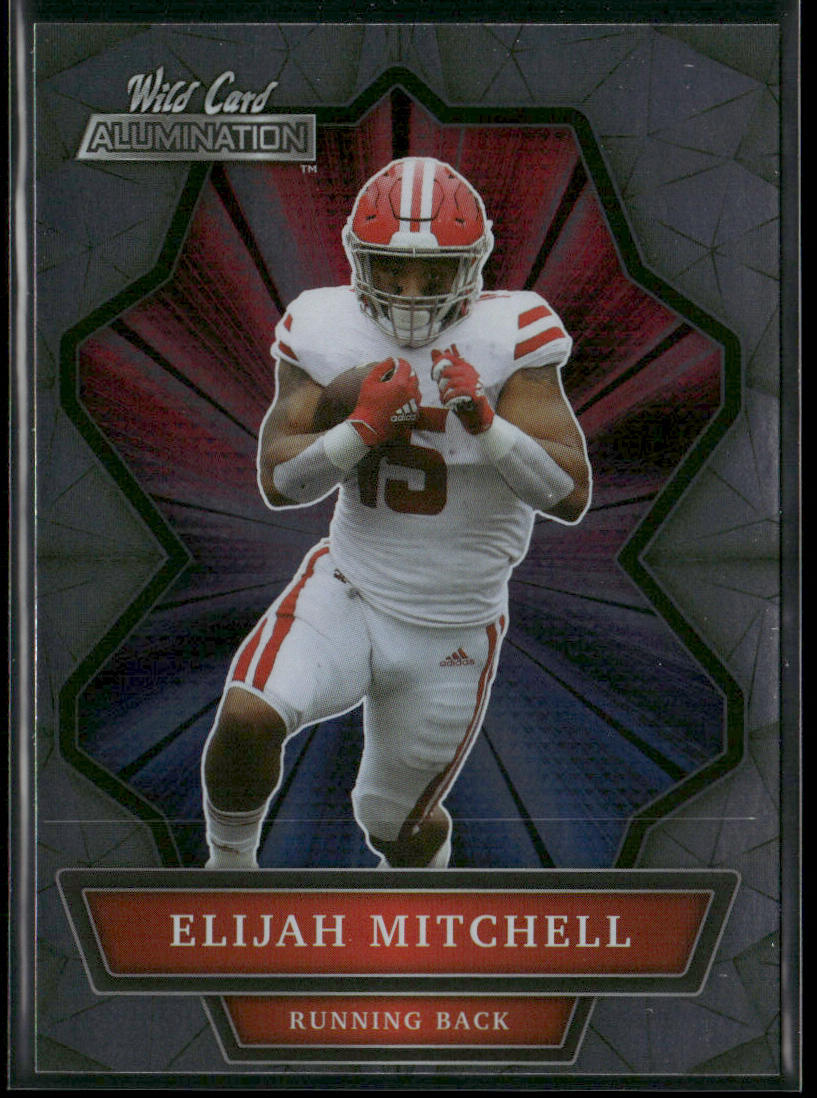 Elijah Mitchell 2021 Wild Card Alumination #ABC-53 Ole Miss Rebels front