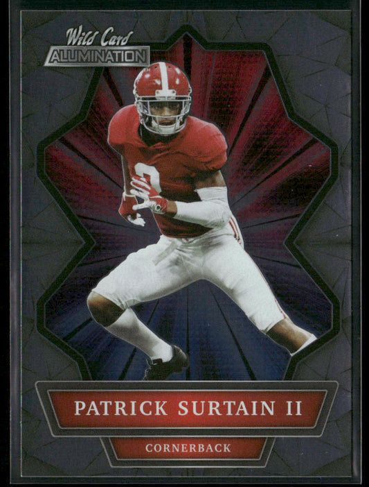 Patrick Surtain II 2021 Wild Card Alumination #ABC-14 Alabama Crimson Tide