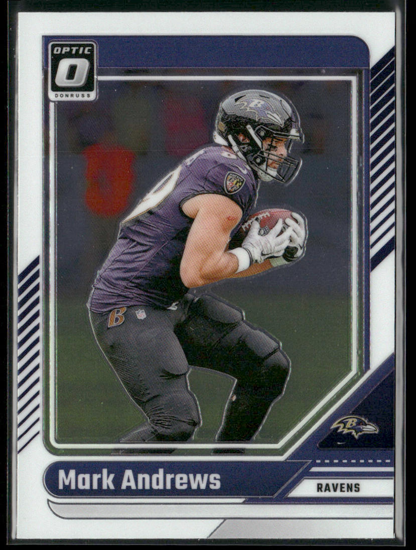 Mark Andrews 2024 Donruss Optic #16 Baltimore Ravens