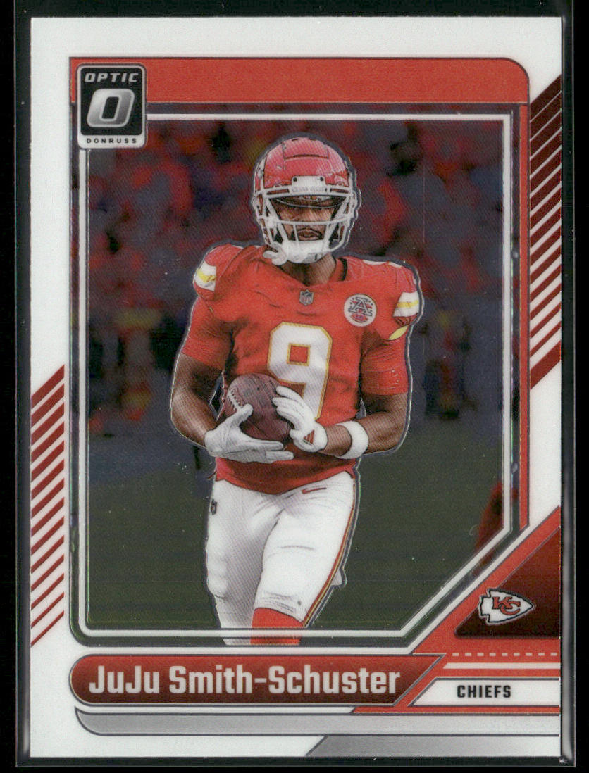 JuJu Smith-Schuster 2024 Donruss Optic #136 Kansas City Chiefs