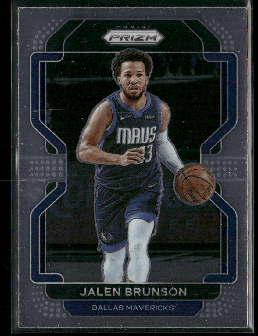 Jalen Brunson 2021-22 Panini Prizm #144 Dallas Mavericks