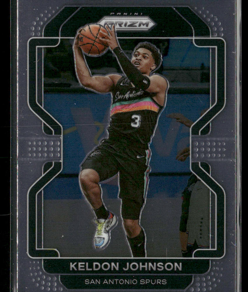 Keldon Johnson 2021-22 Panini Prizm #210 San Antonio Spurs