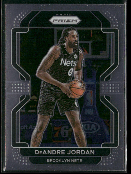 DeAndre Jordan 2021-22 Panini Prizm #2 Brooklyn Nets front