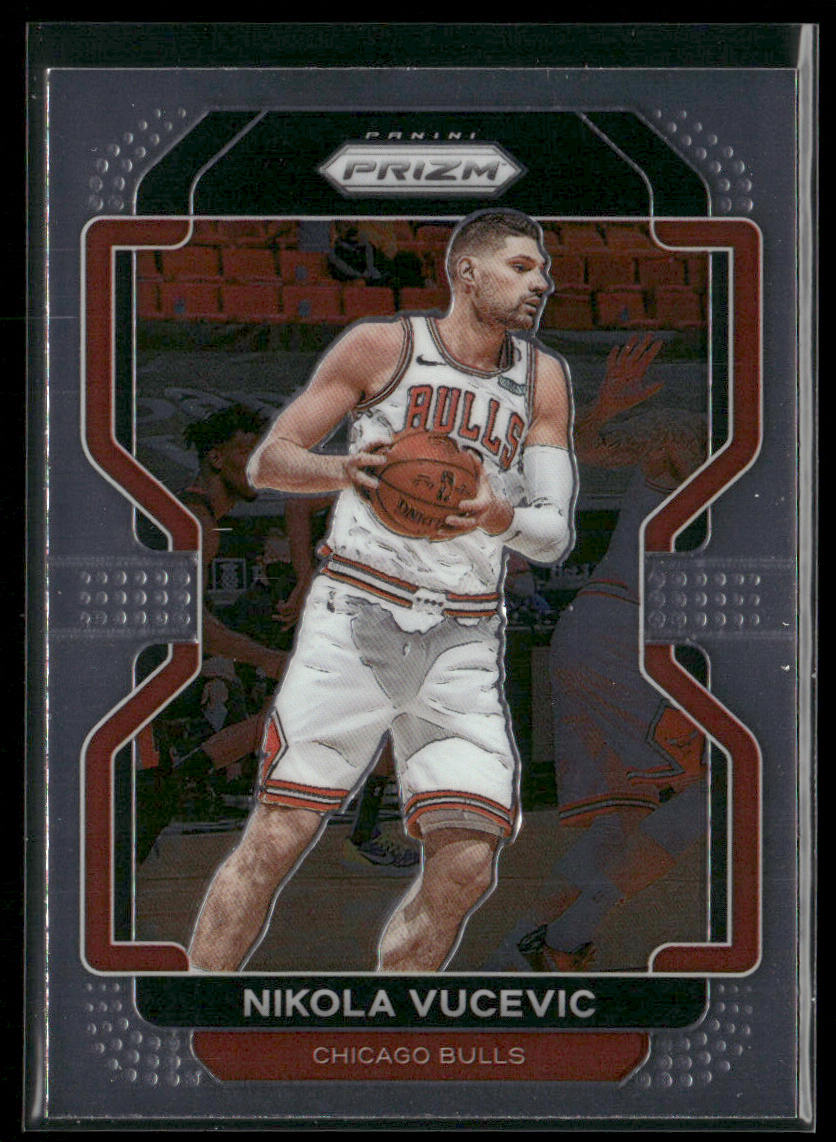 Nikola Vucevic 2021-22 Panini Prizm #100 Chicago Bulls