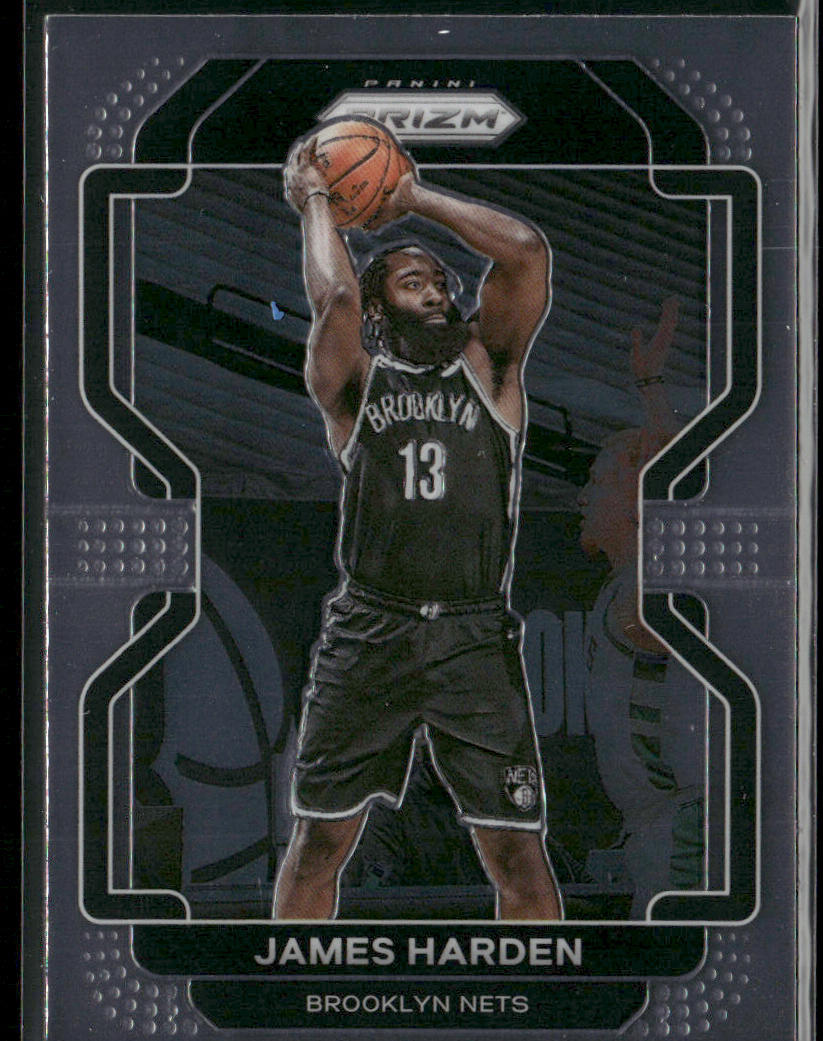 James Harden 2021-22 Panini Prizm #44 Brooklyn Nets