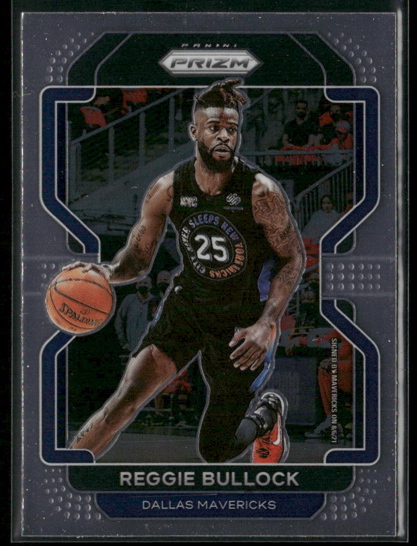 Reggie Bullock 2021-22 Panini Prizm #180 Dallas Mavericks