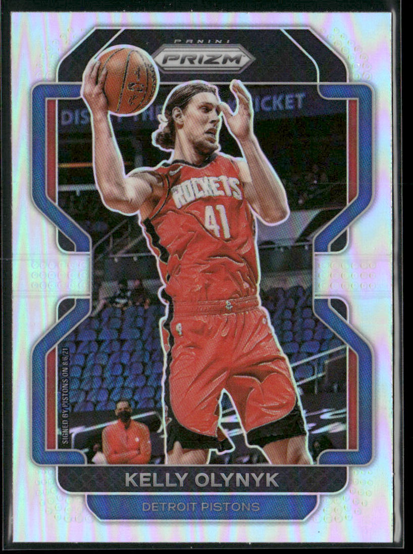 Kelly Olynyk 2021-22 Panini Prizm Silver #150 Detroit Pistons