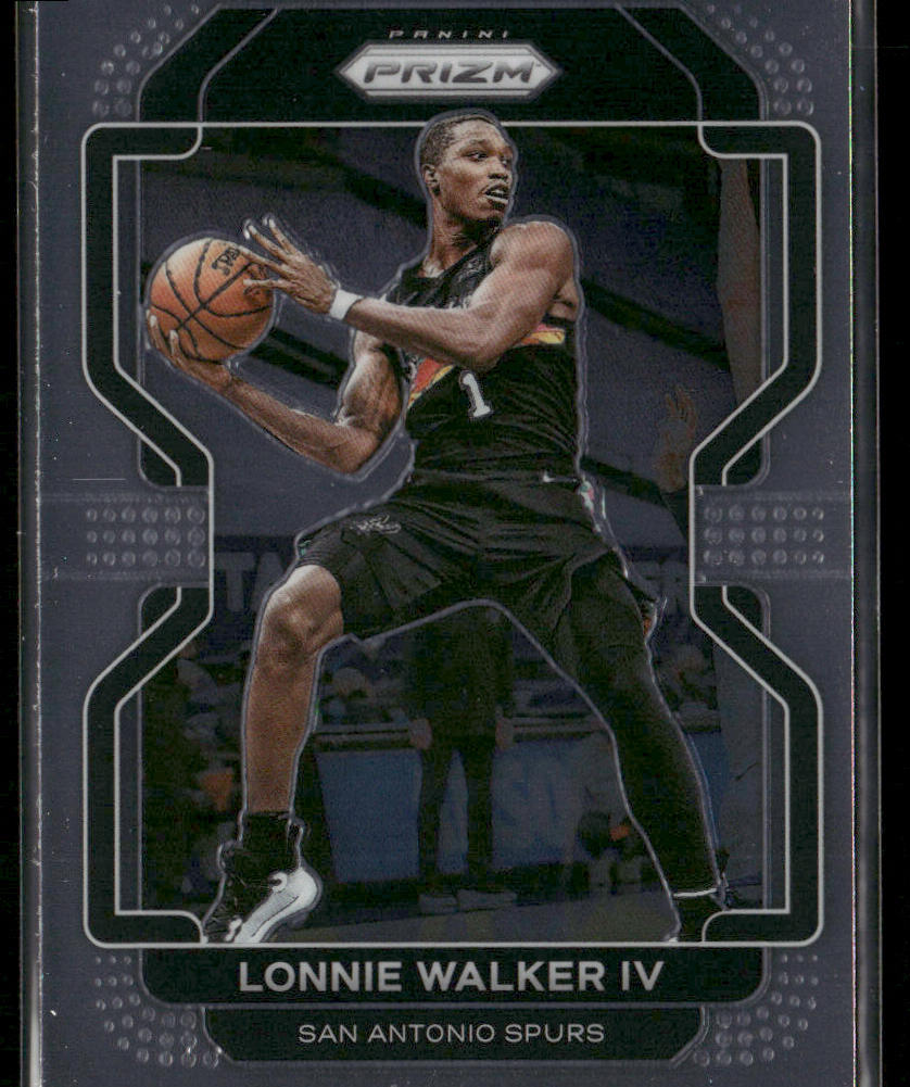 Lonnie Walker IV 2021-22 Panini Prizm #36 San Antonio Spurs