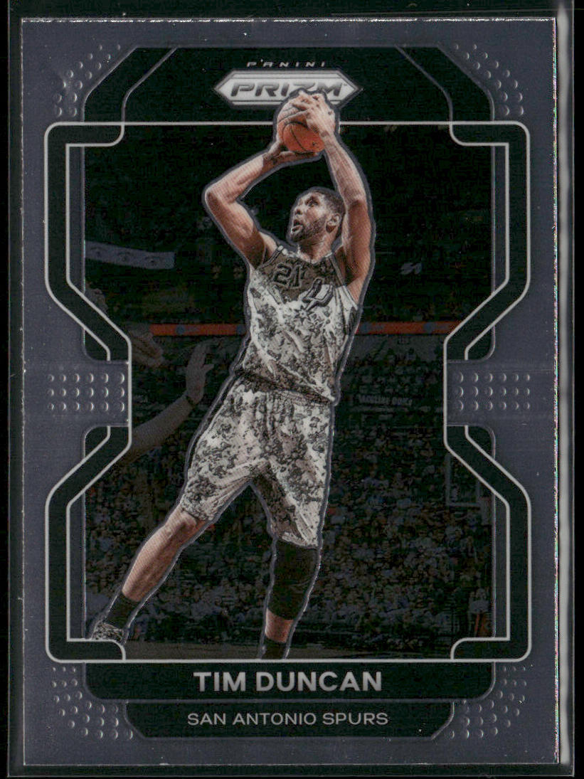 Tim Duncan 2021-22 Panini Prizm #268 San Antonio Spurs