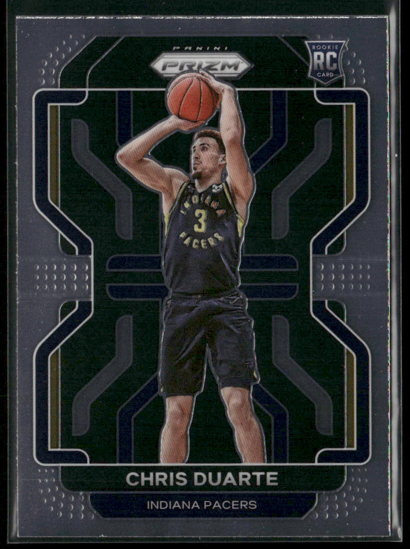Chris Duarte 2021-22 Panini Prizm #315 RC Indiana Pacers
