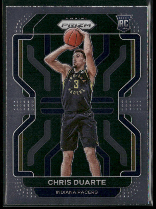 Chris Duarte 2021-22 Panini Prizm #315 RC Indiana Pacers