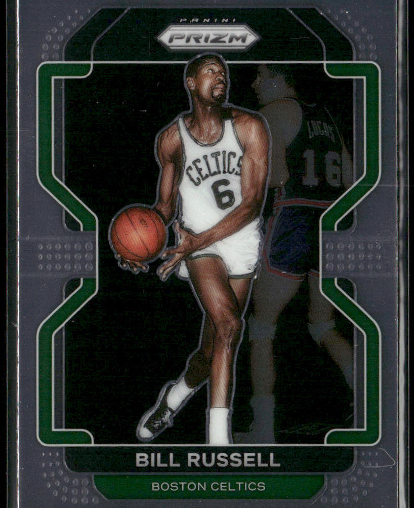 Bill Russell 2021-22 Panini Prizm #254 Boston Celtics