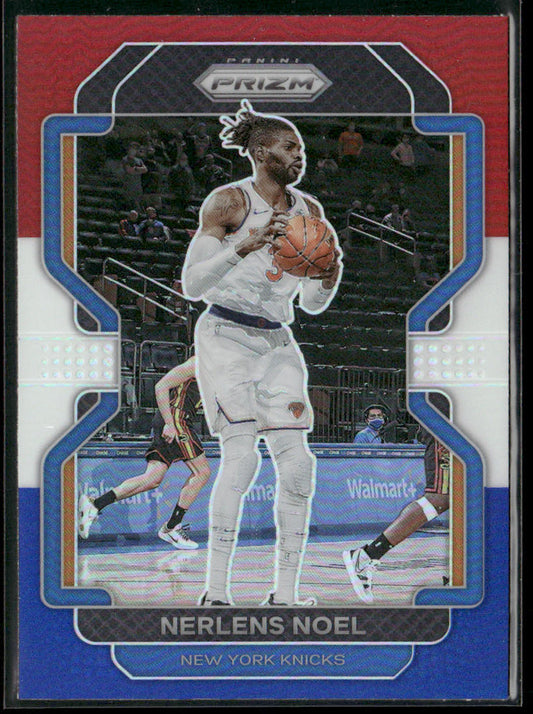 Nerlens Noel 2021-22 Panini Prizm Red White and Blue #224 New York Knicks