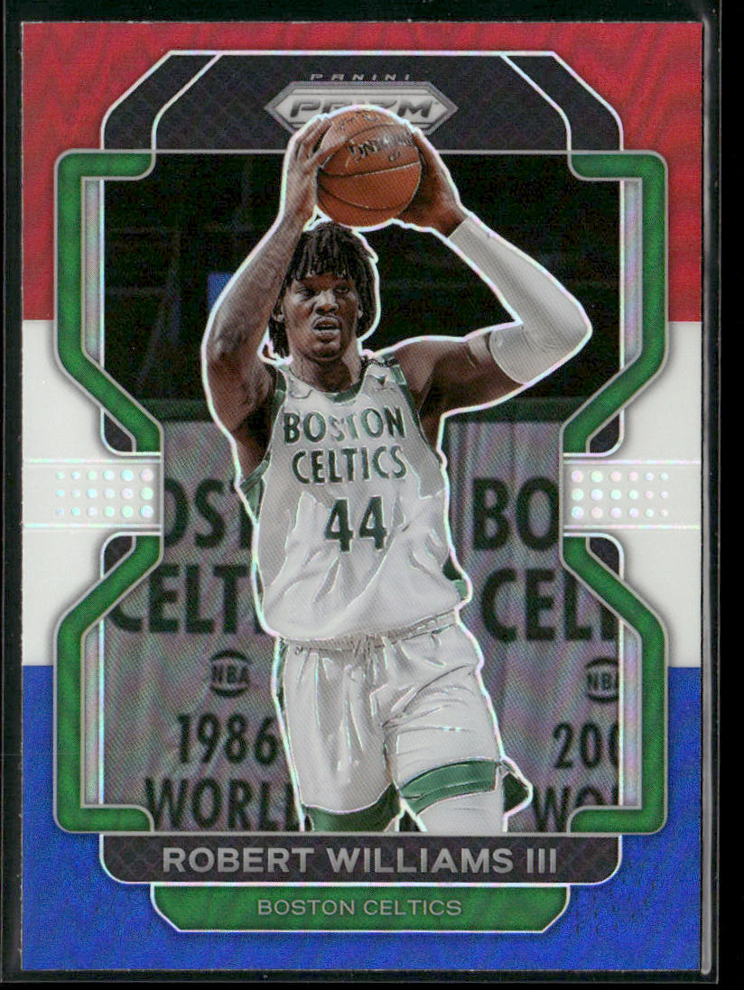 Robert Williams III 2021-22 Panini Prizm Red White and Blue #162 Boston Celtics
