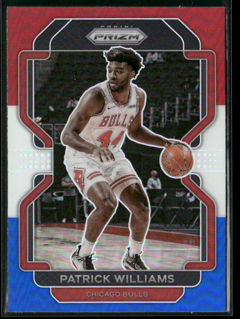 Patrick Williams 2021-22 Panini Prizm Red White and Blue #6 Chicago Bulls