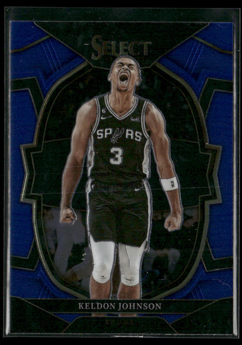Keldon Johnson 2022-23 Panini Select #54 San Antonio Spurs