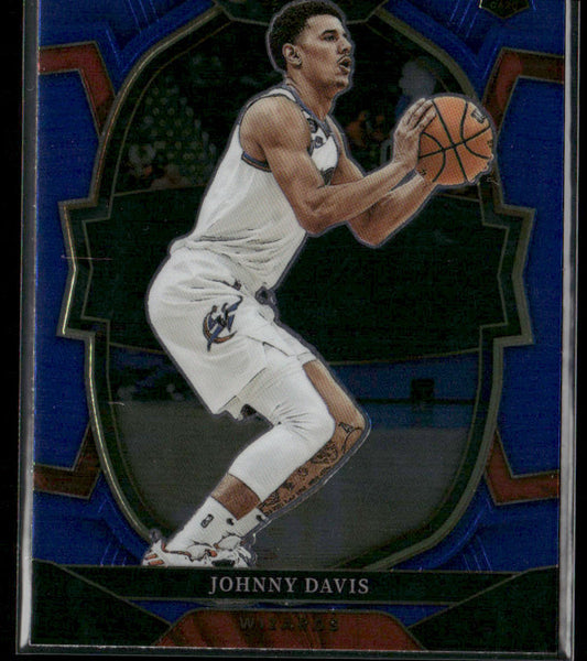 Johnny Davis 2022-23 Panini Select Blue (Retail Base) #100 RC Washington Wizards