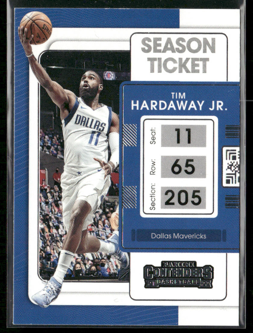 Tim Hardaway Jr. 2021-22 Panini Contenders #28 Dallas Mavericks