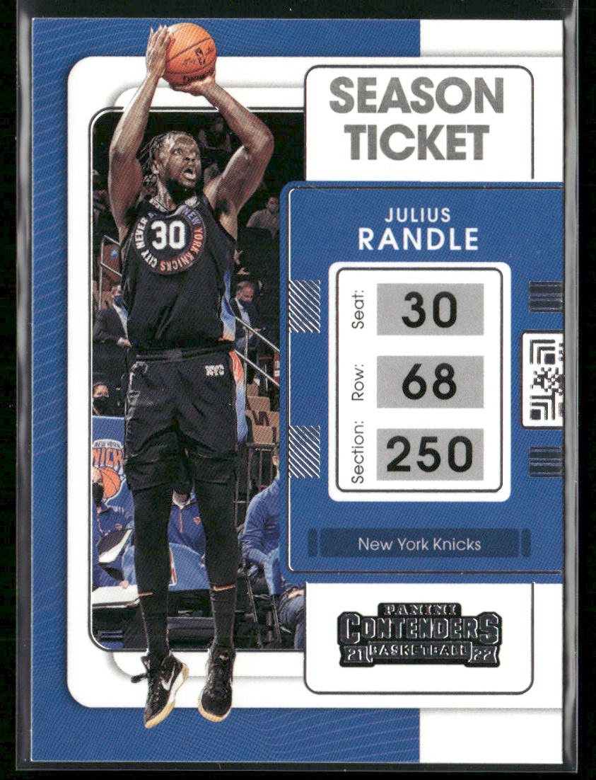Julius Randle 2021-22 Panini Contenders #75 New York Knicks
